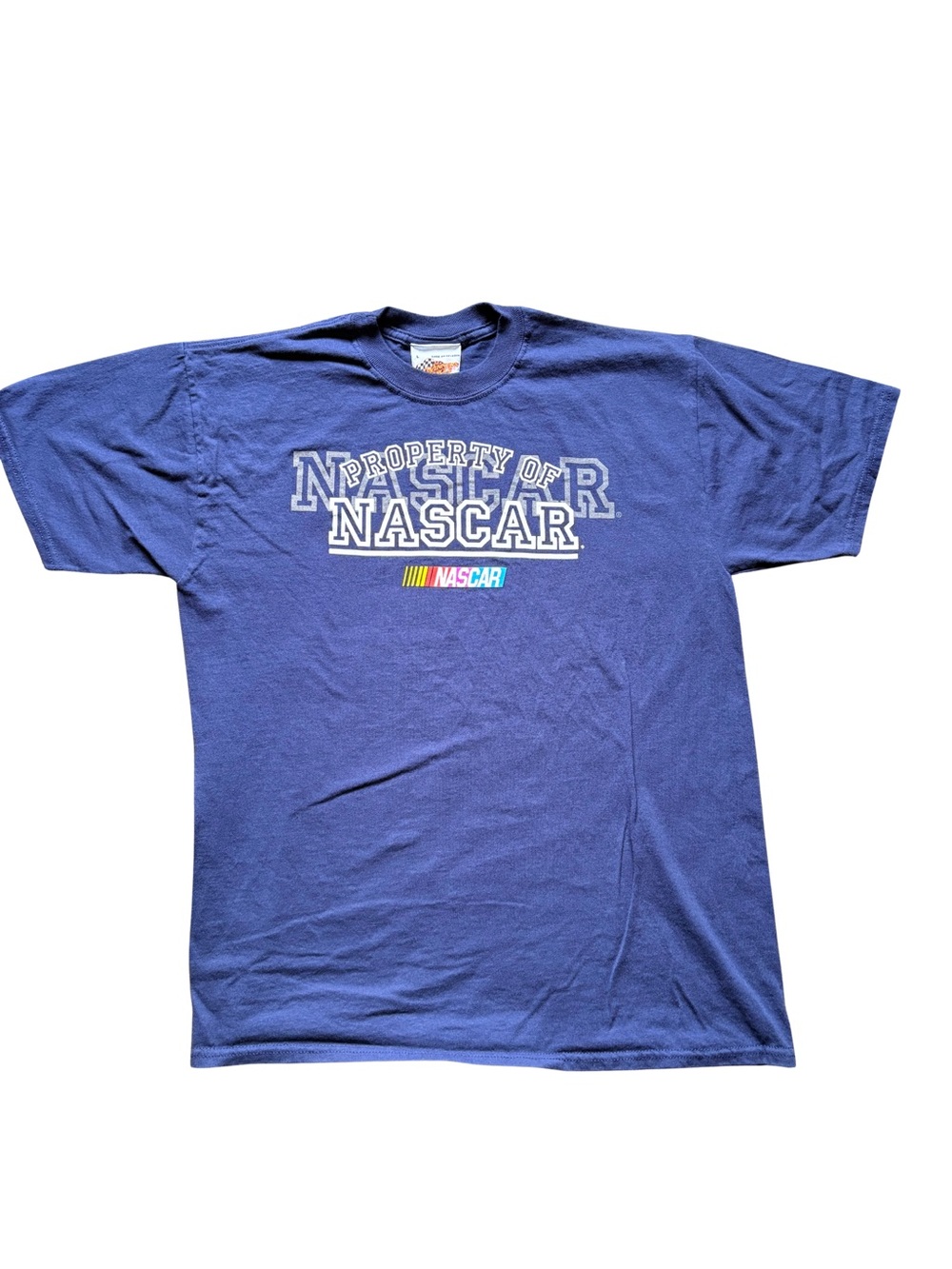 Nascar Blue 'Property of NASCAR' Short Sleeve Tee